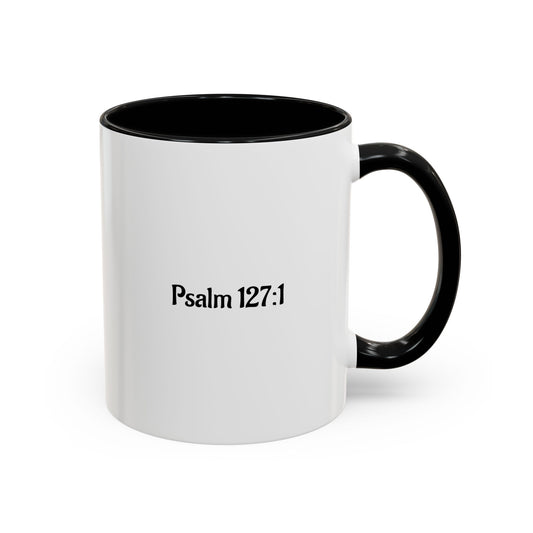 A Praying Father Accent Coffee Mug – Christian Inspirational Scripture Tea Mug