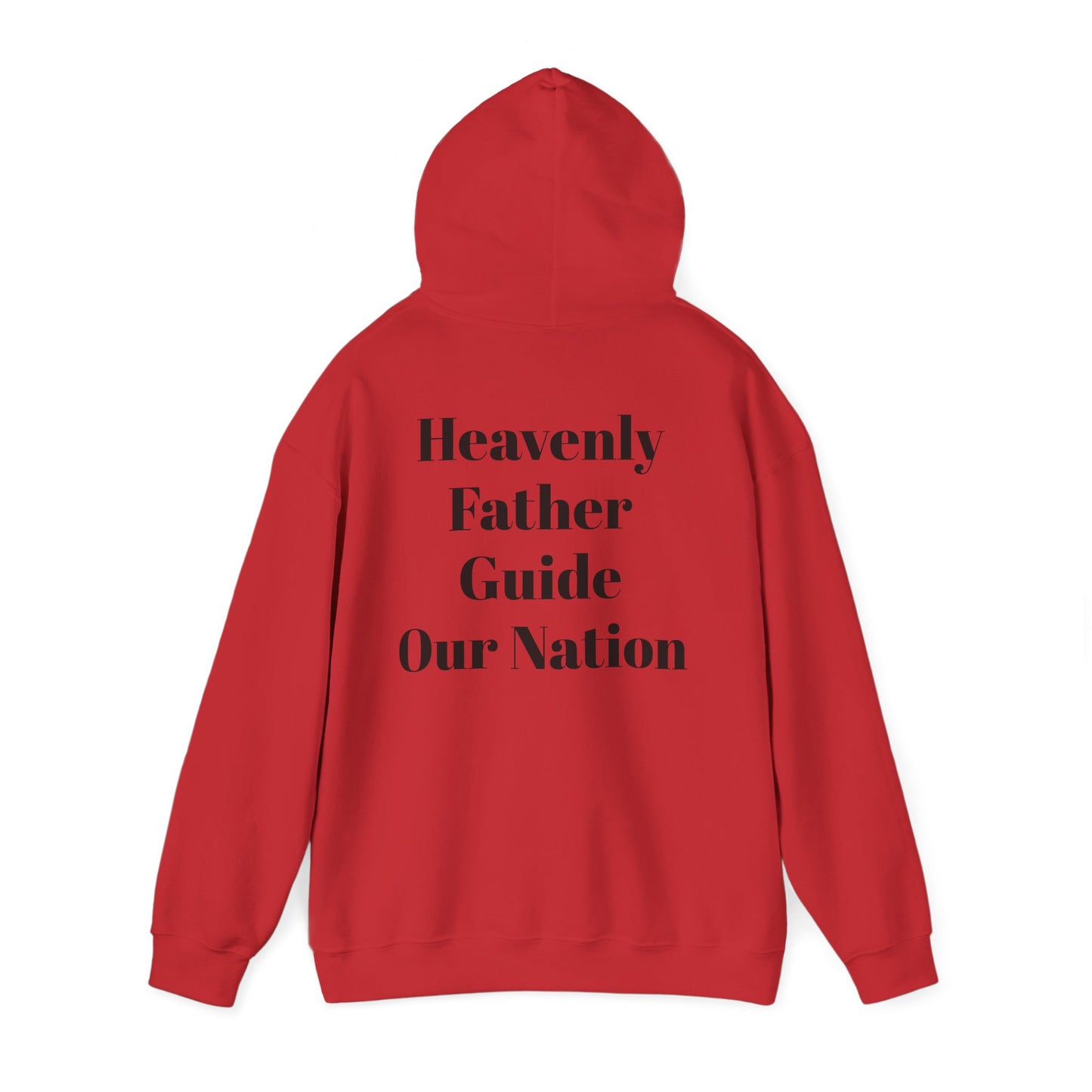 God Bless America Hoodie – Patriotic USA Graphic Hooded Sweatshirt
