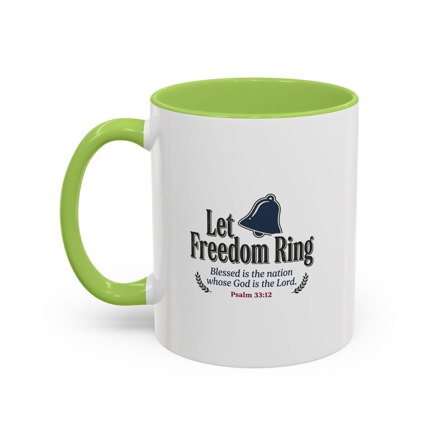 God Bless America • Happy 4th of July Mug — Inspirational Religious Accent Mug