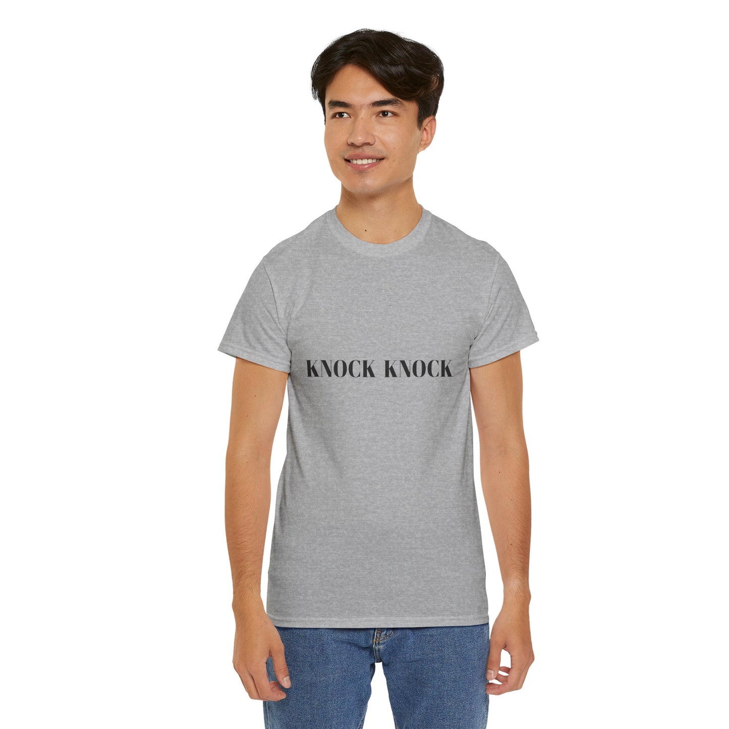 Dad Joke T‑Shirt — “Knock Knock… Who’s There? Only the Best Dad Ever”