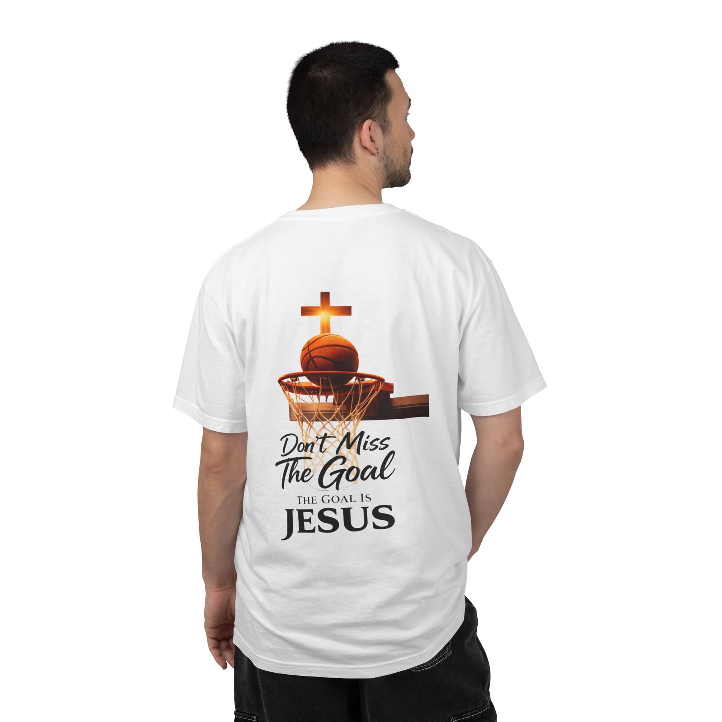 Don't Miss The Goal, The Goal Is Jesus |  Christian Sports Tee