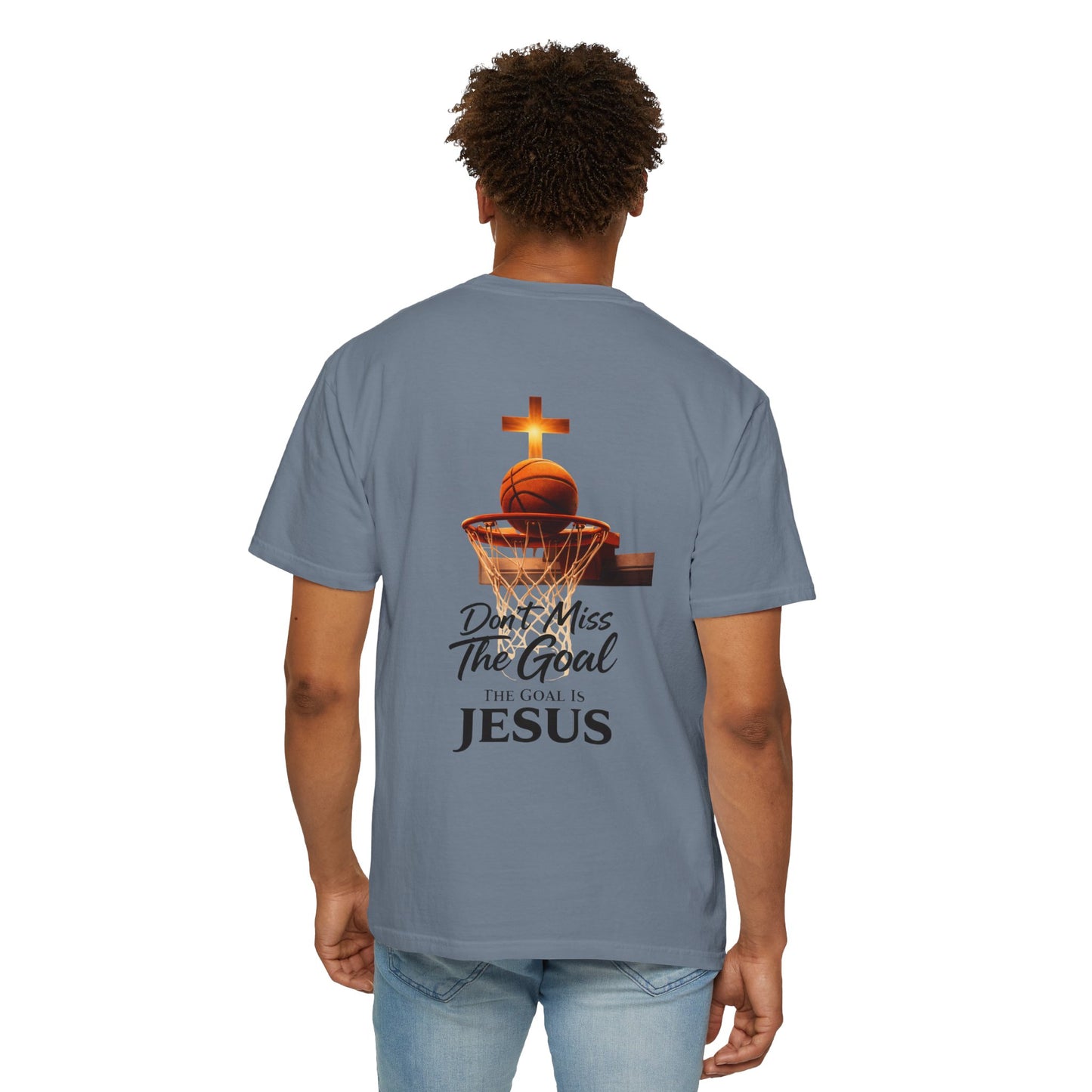 Don't Miss The Goal, The Goal Is Jesus |  Christian Sports Tee