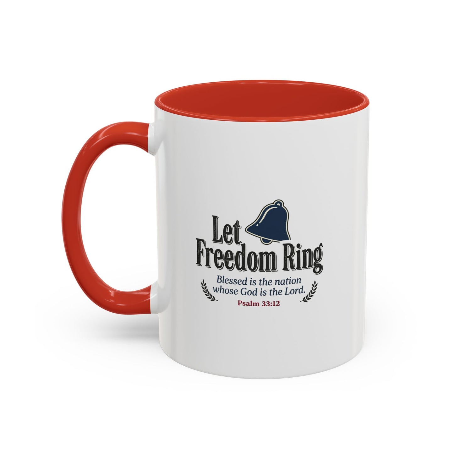 God Bless America • Happy 4th of July Mug — Inspirational Religious Accent Mug