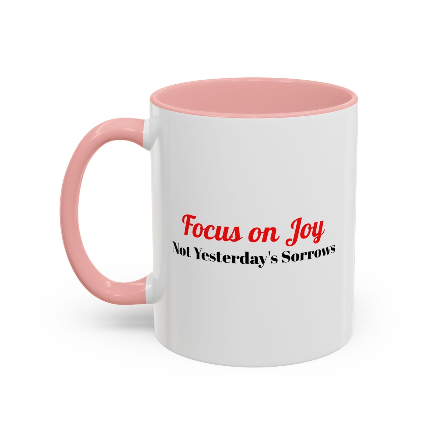 Psalm 30:5 Accent Coffee Mug – Inspirational Christian Scripture Tea Cup