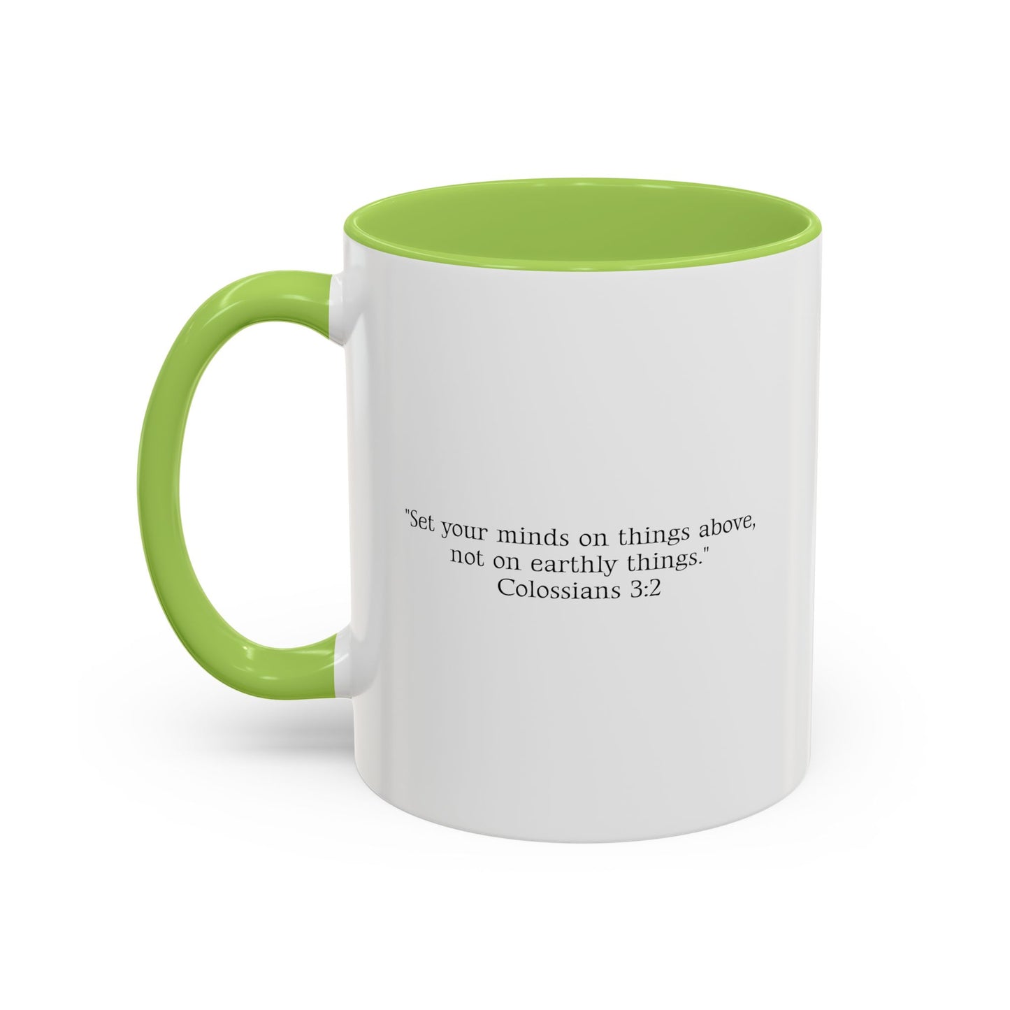 Live with Eternity in Mind Make Godly Choices Mug — Inspirational Religious Accent Mug