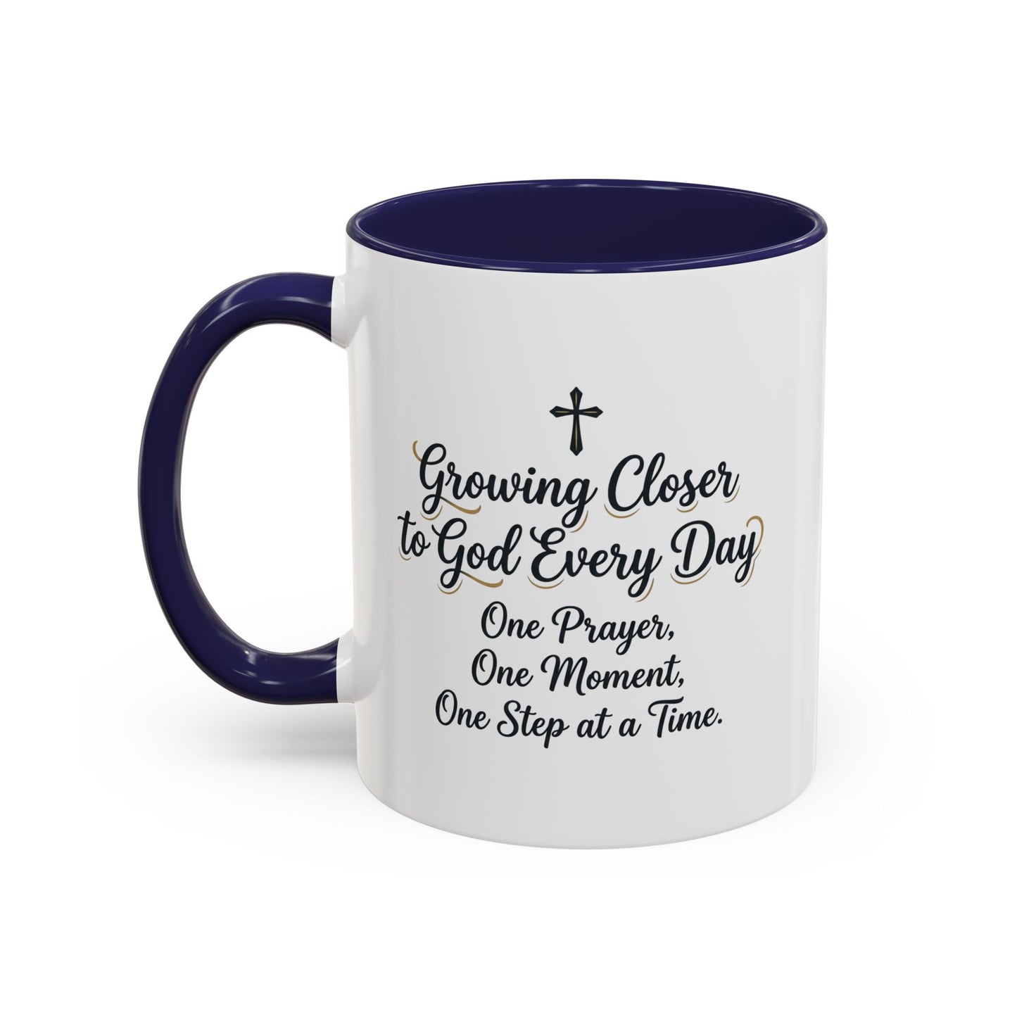 Growing Closer to God Every Day | Accent Coffee Mug (11, 15oz)
