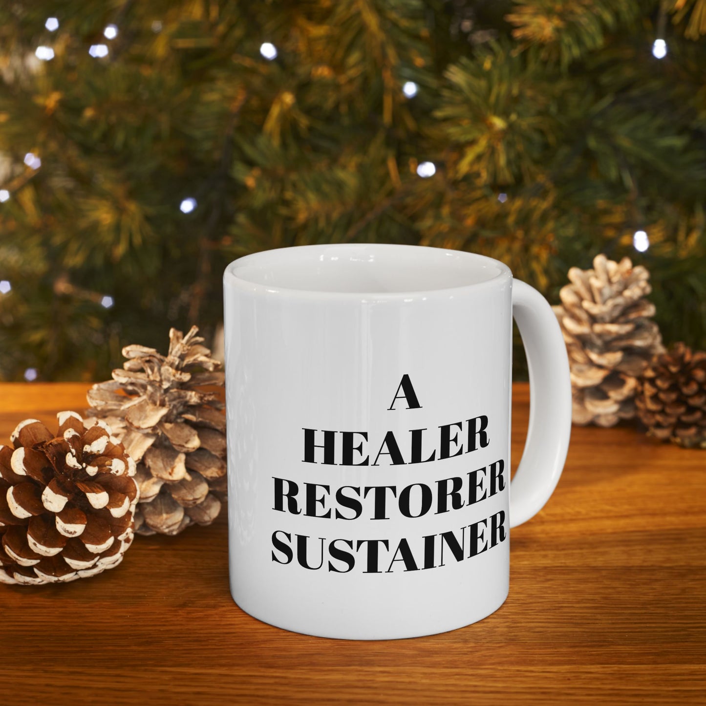 My God Is... A... Inspirational Ceramic Mug | Gift for Christians | Encouragement Mug