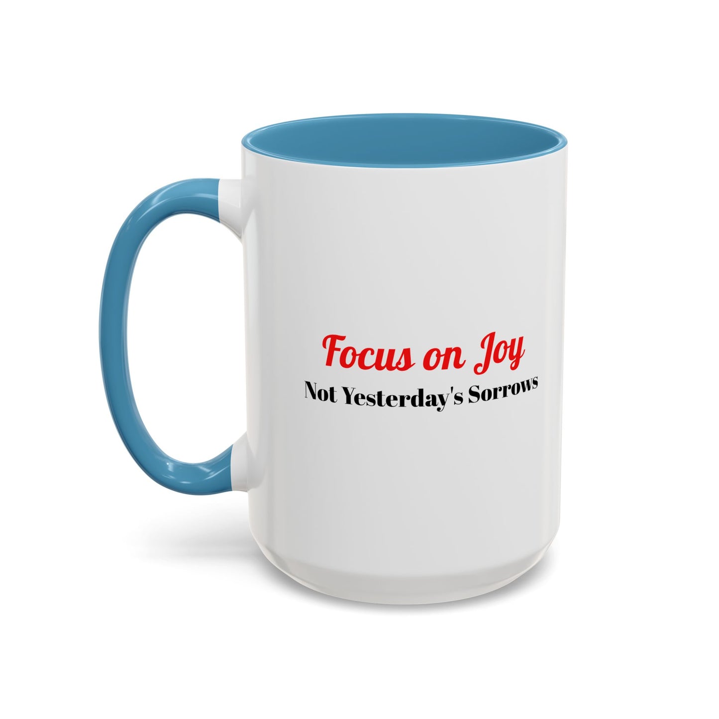 Psalm 30:5 Accent Coffee Mug – Inspirational Christian Scripture Tea Cup