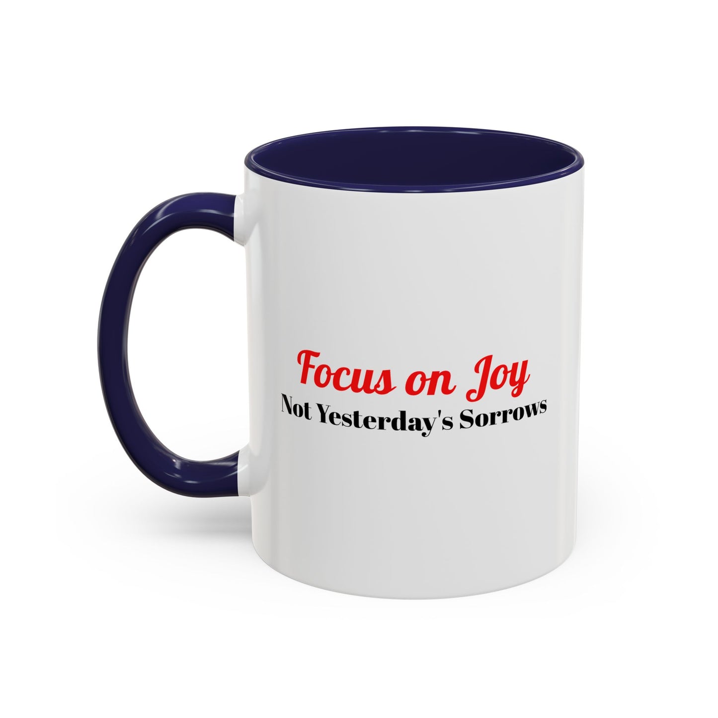 Psalm 30:5 Accent Coffee Mug – Inspirational Christian Scripture Tea Cup