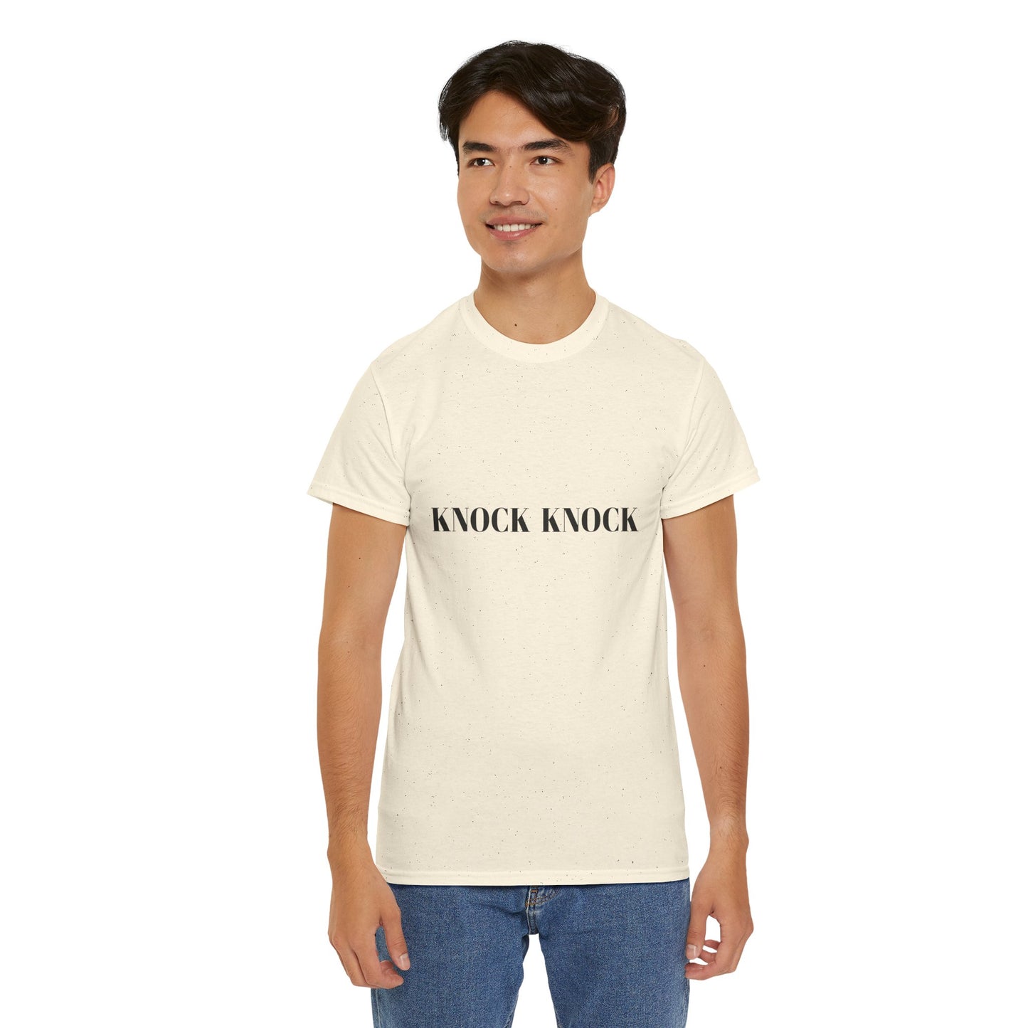 Dad Joke T‑Shirt — “Knock Knock… Who’s There? Only the Best Dad Ever”
