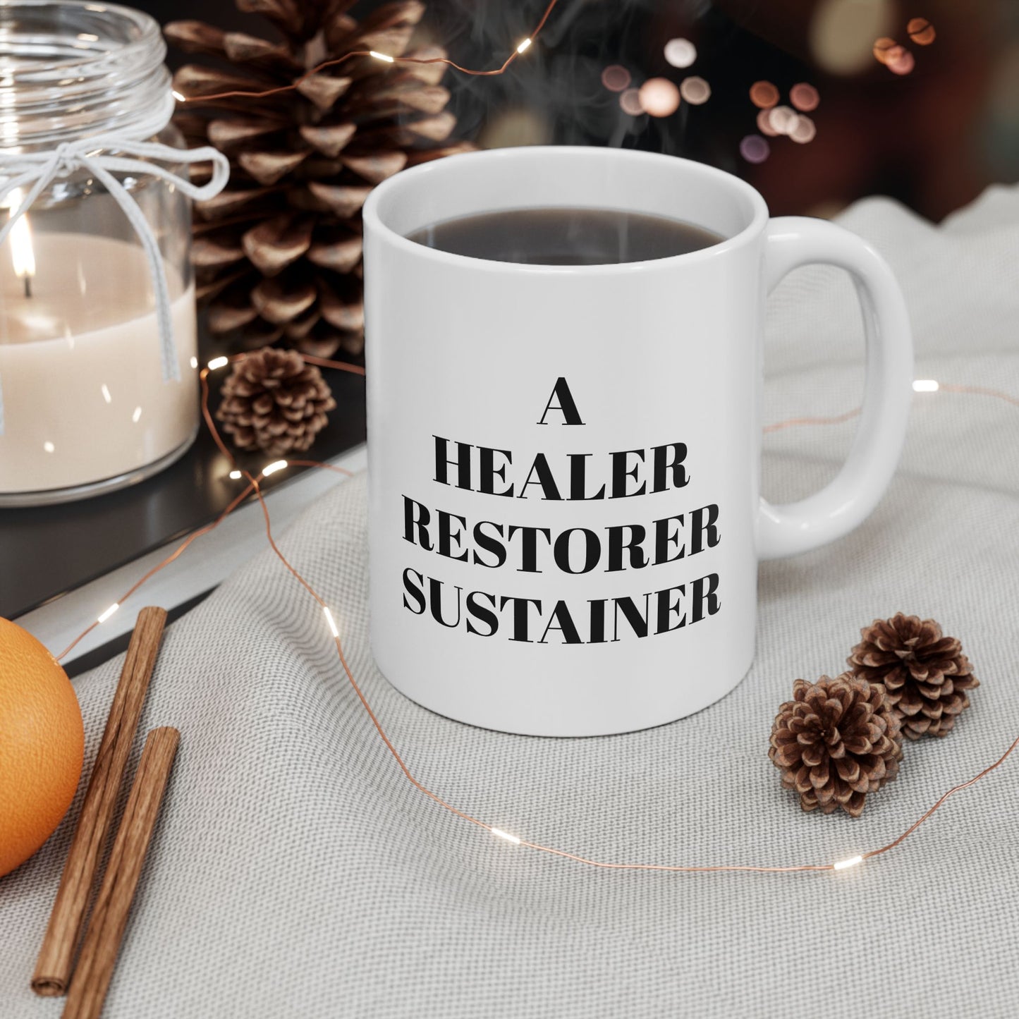 My God Is... A... Inspirational Ceramic Mug | Gift for Christians | Encouragement Mug