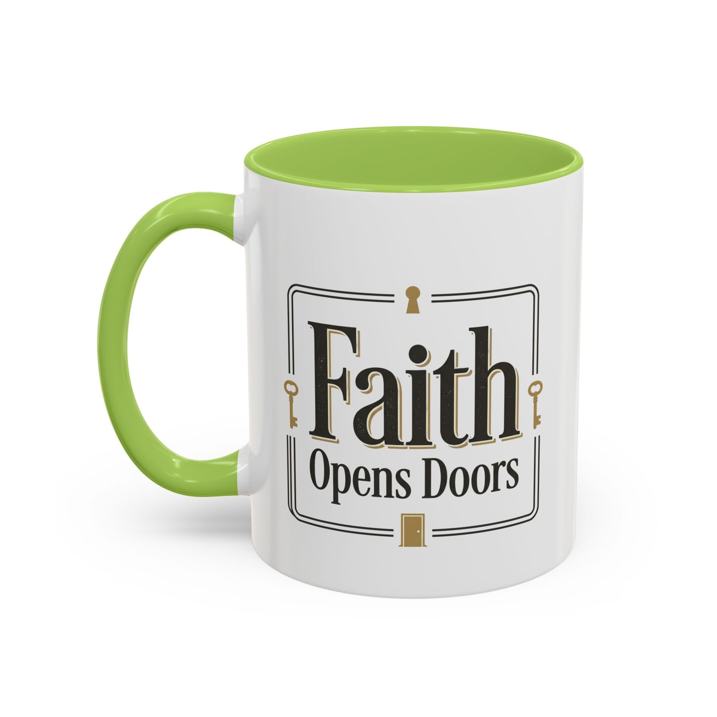 Faith Opens Doors Series - Volume 2 | Inspirational Accent Mug (11/15oz)