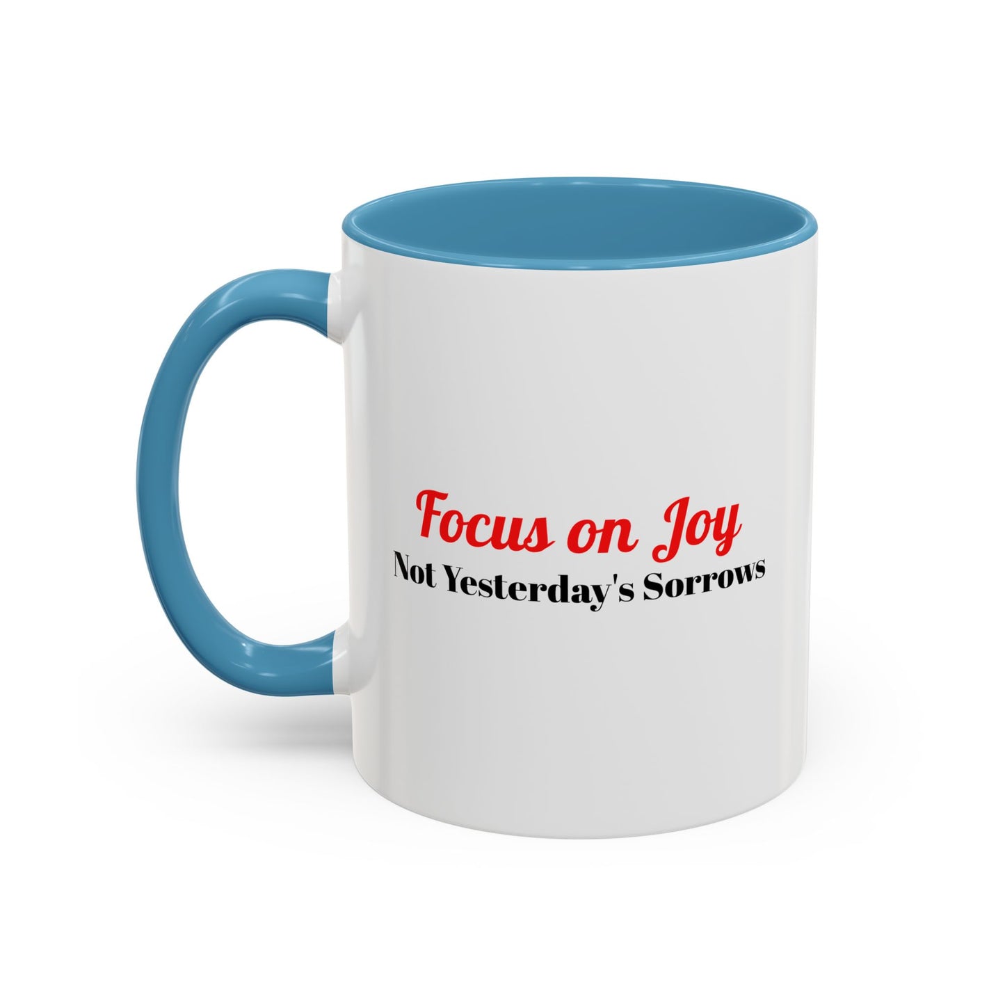 Psalm 30:5 Accent Coffee Mug – Inspirational Christian Scripture Tea Cup