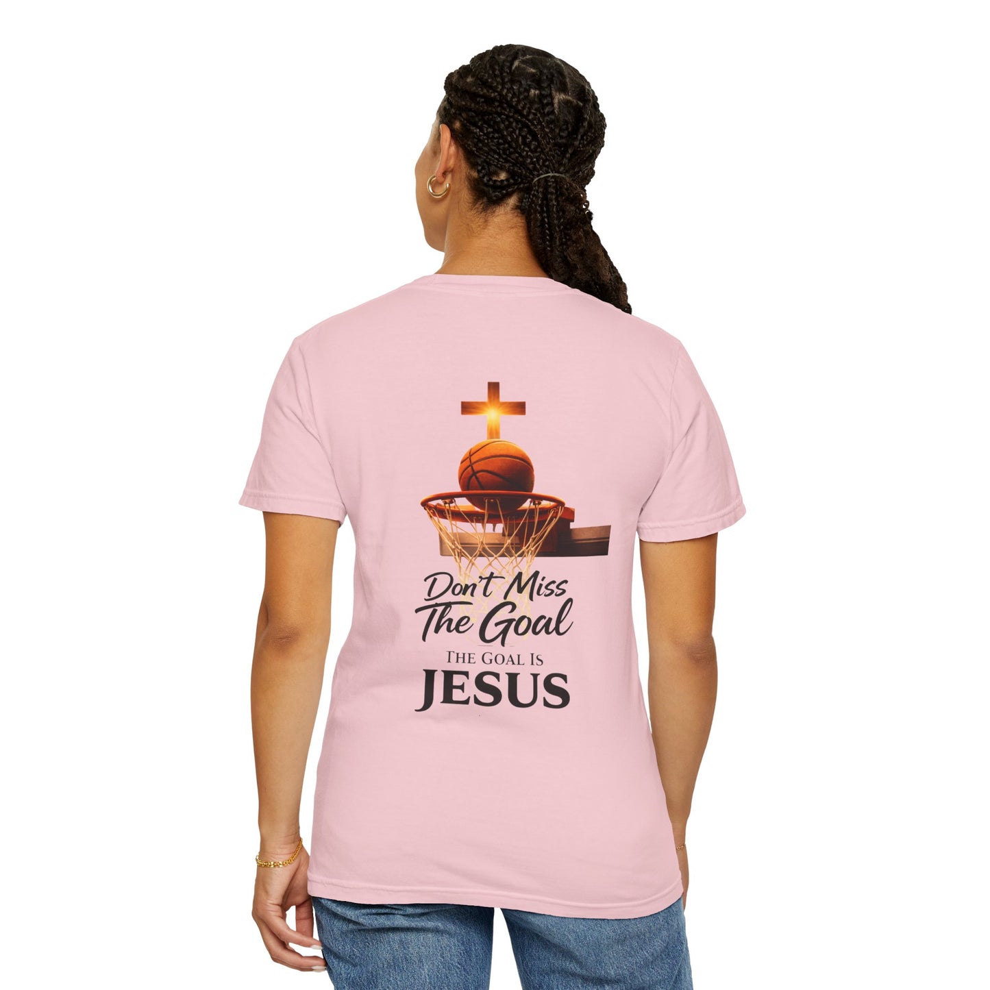 Don't Miss The Goal, The Goal Is Jesus |  Christian Sports Tee