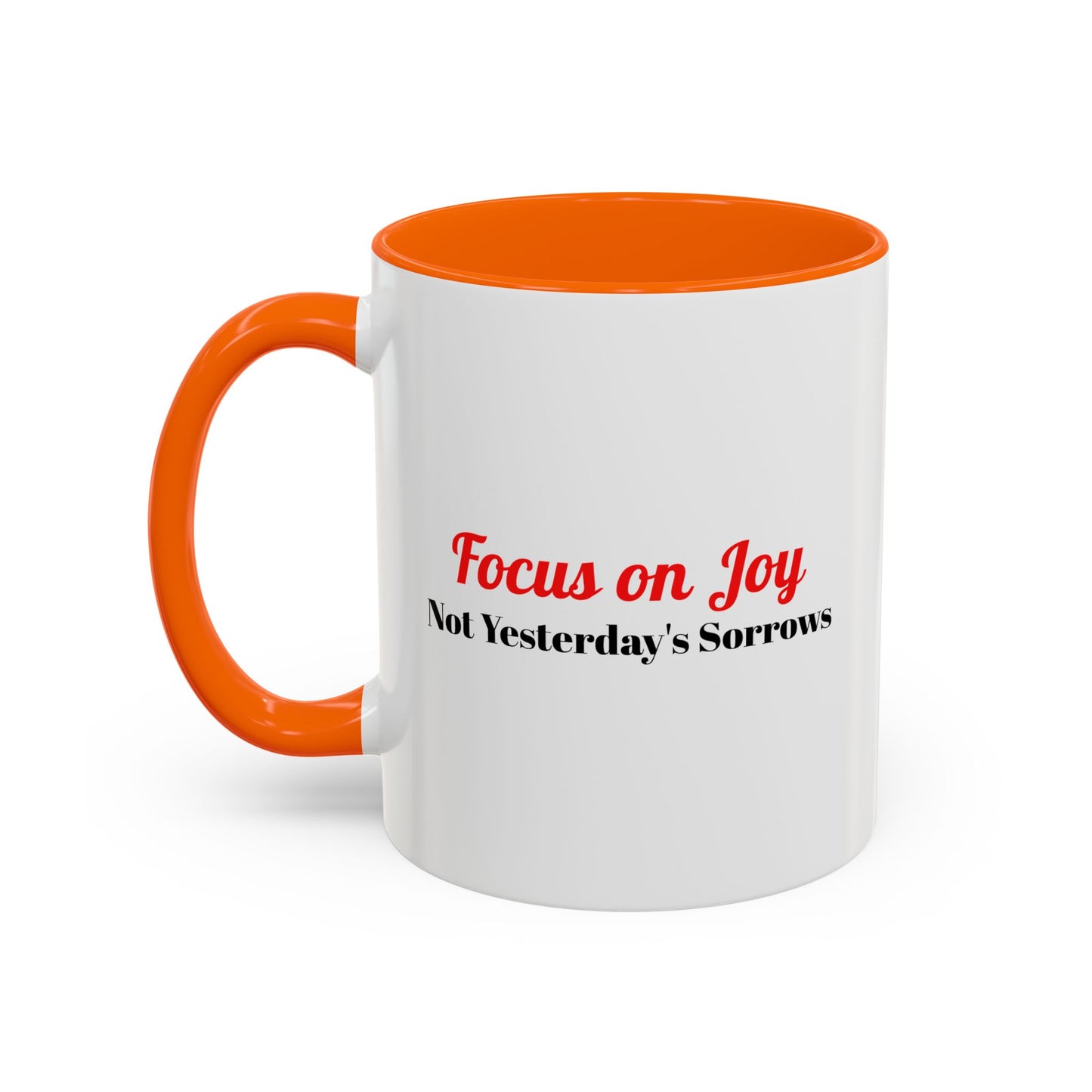 Psalm 30:5 Accent Coffee Mug – Inspirational Christian Scripture Tea Cup