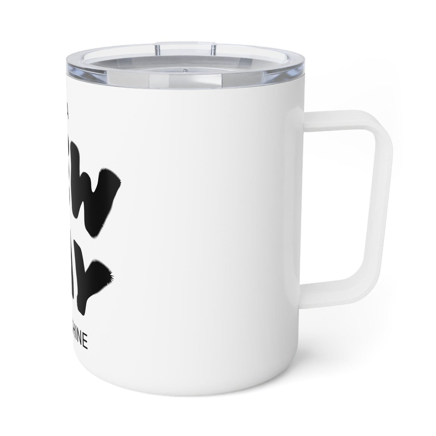 It's A New Day Rise N' Shine Insulated Coffee Mug 10oz, Perfect Gift for Coffee Lovers, Motivational Drinkware, Office Mug, Morning Routine Cup
