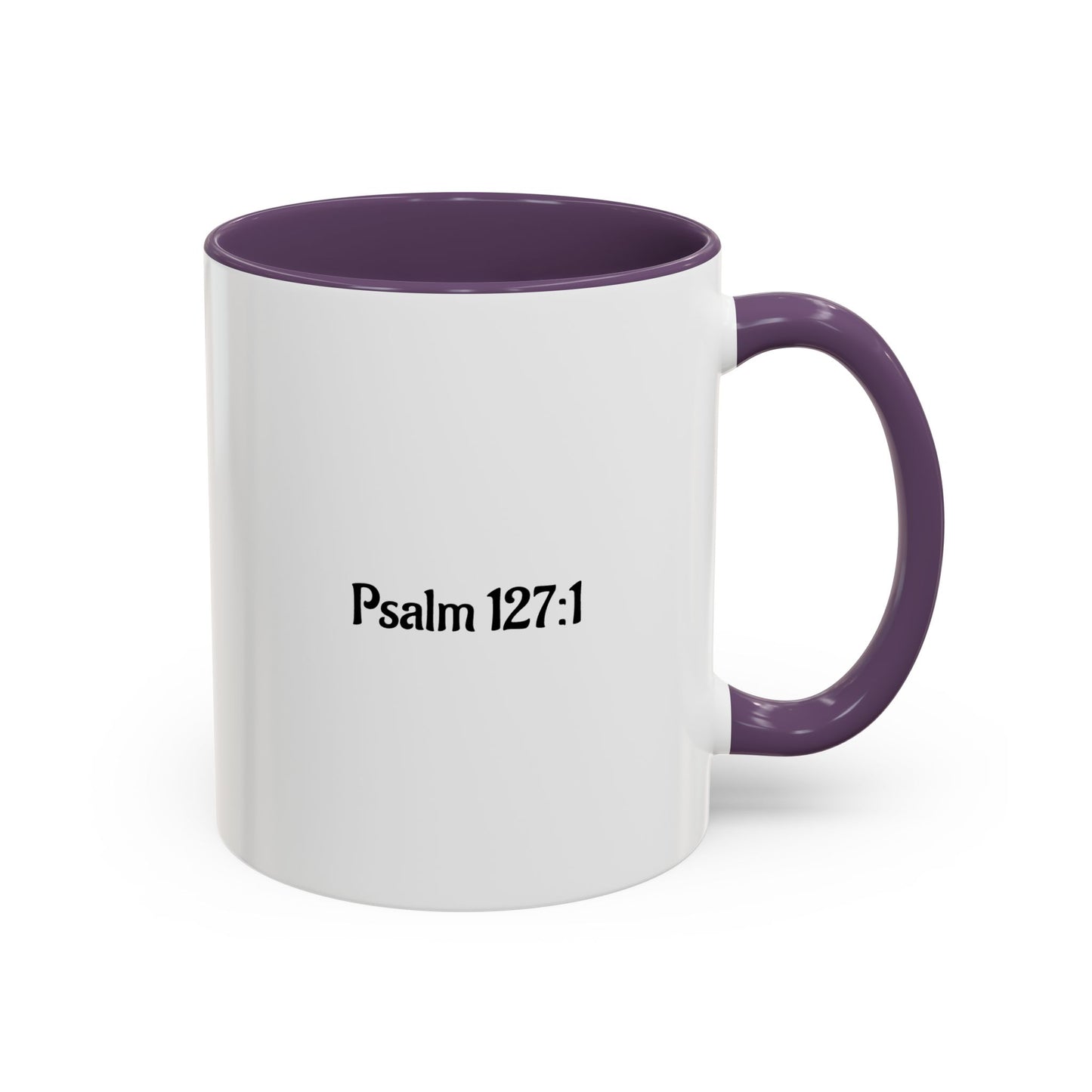 A Praying Father Accent Coffee Mug – Christian Inspirational Scripture Tea Mug