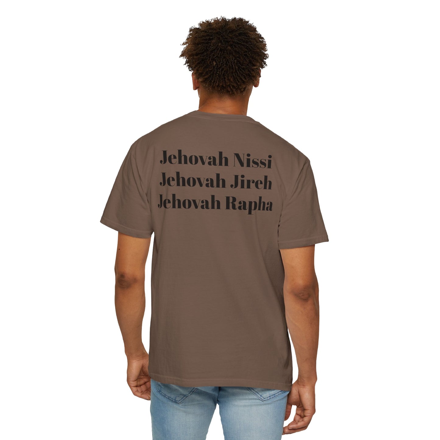 My God Is... Jehovah... Inspirational Unisex T-Shirt - Faith-Based Tee for Everyday Inspiration, Gift for Spiritual Growth, Casual Wear
