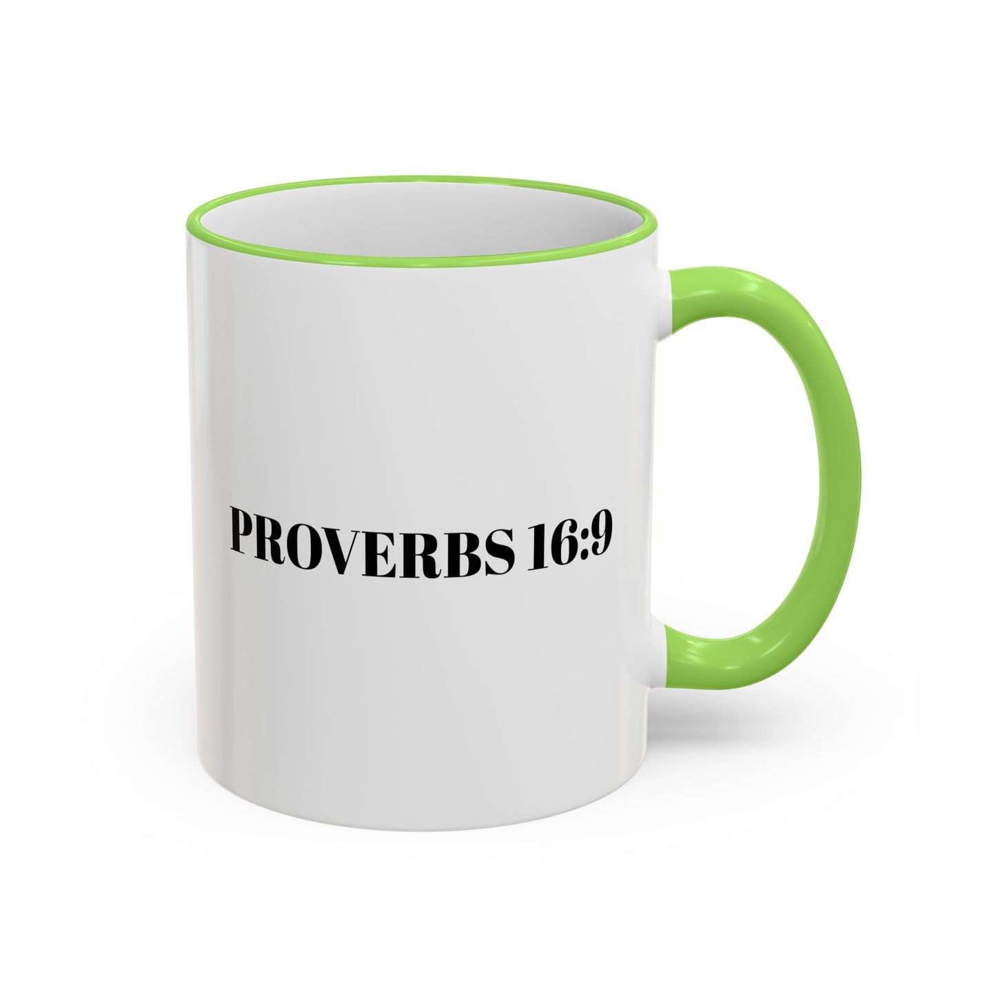 Not My Way But Yahweh | Accent Rim Mug — Faith-Inspired Scripture Coffee Cup (11oz, 15oz)