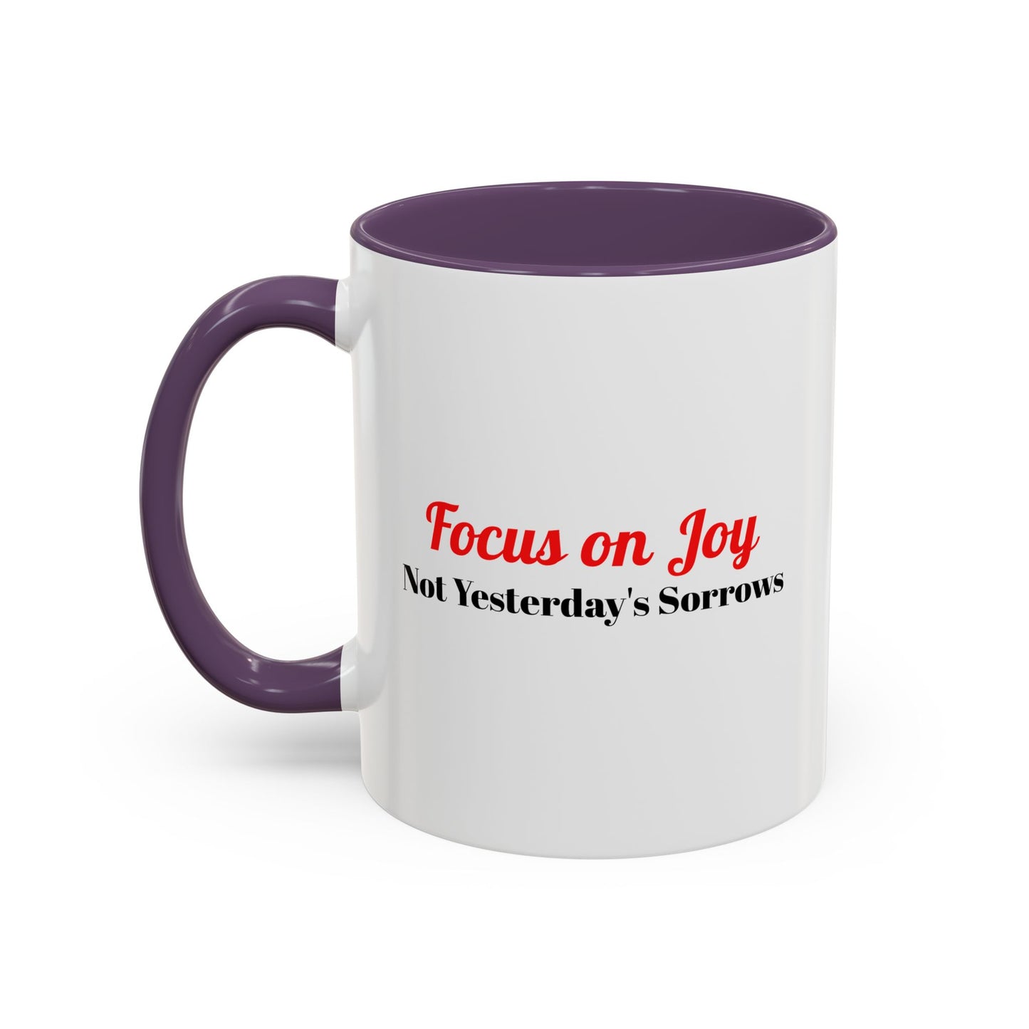 Psalm 30:5 Accent Coffee Mug – Inspirational Christian Scripture Tea Cup