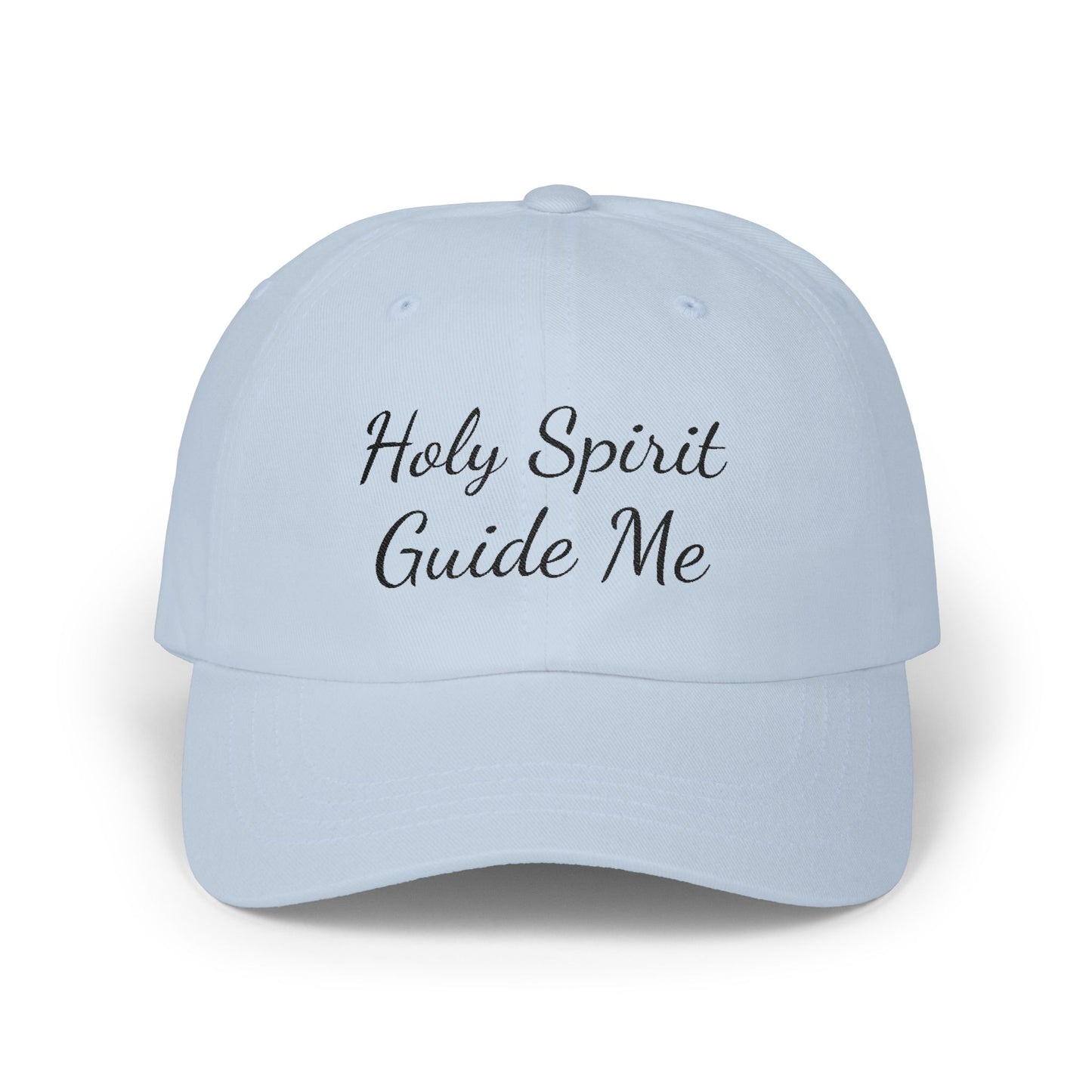 Holy Spirit Guide Me Classic Dad Cap | Faith-Based Gift, Religious Hat, Everyday Wear, Inspirational Headwear, Father's Day Gift