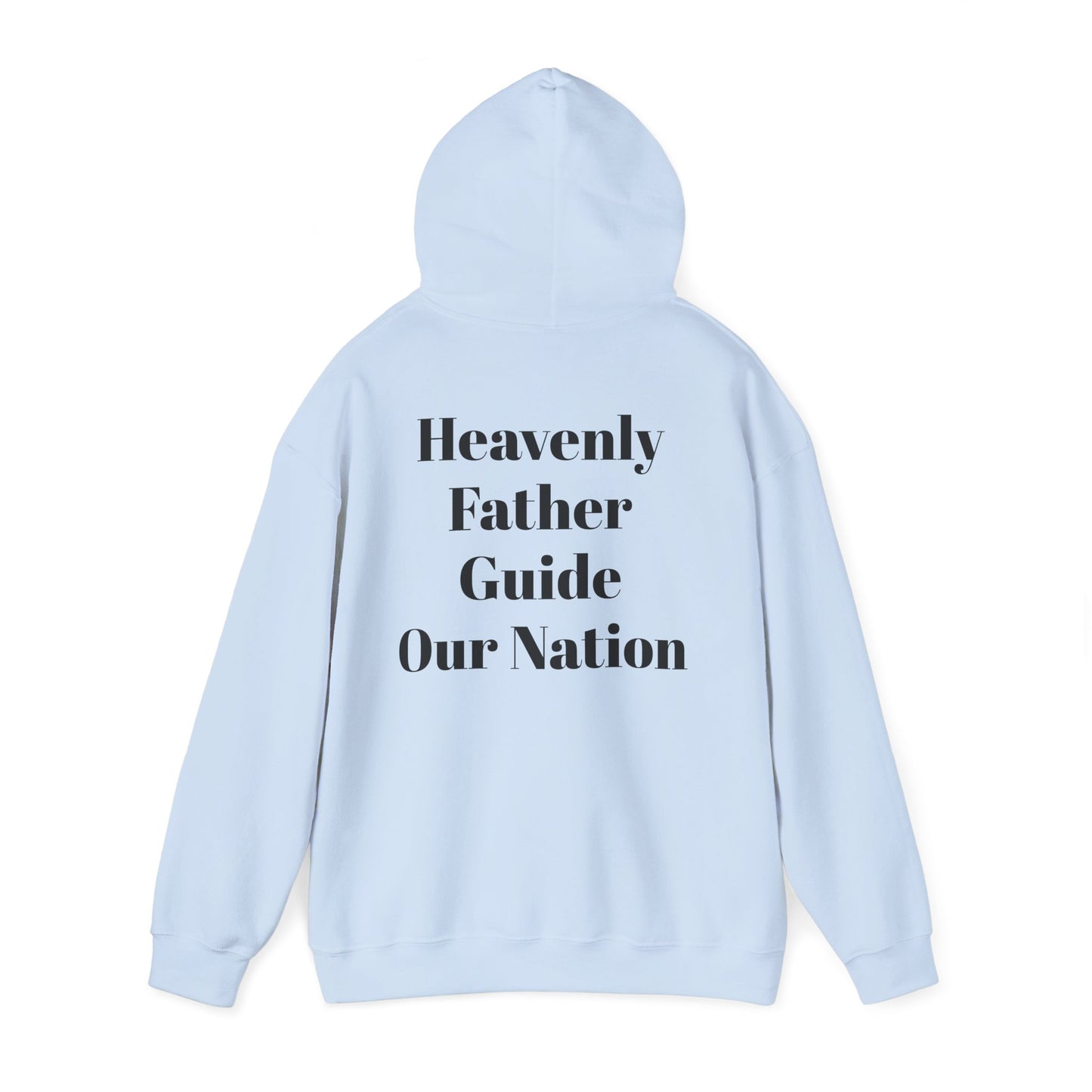 God Bless America Hoodie – Patriotic USA Graphic Hooded Sweatshirt