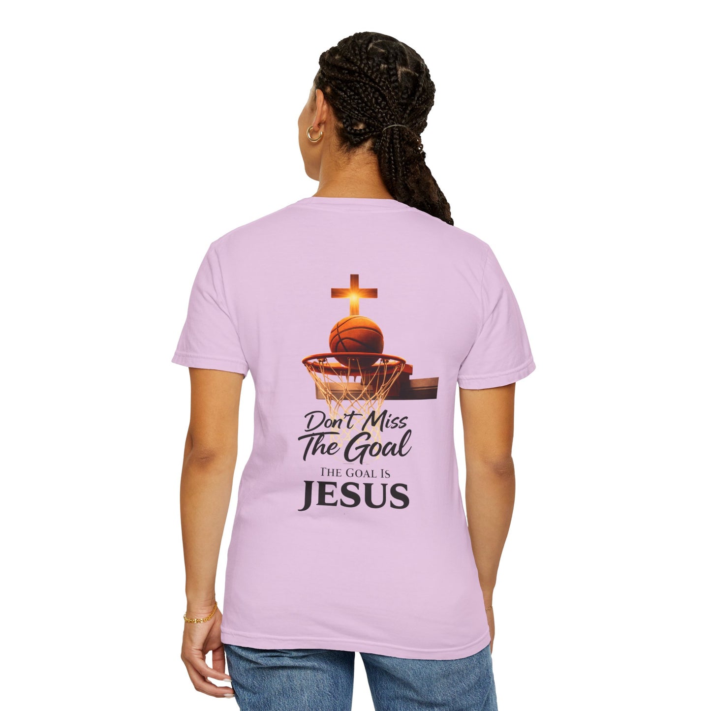 Don't Miss The Goal, The Goal Is Jesus |  Christian Sports Tee