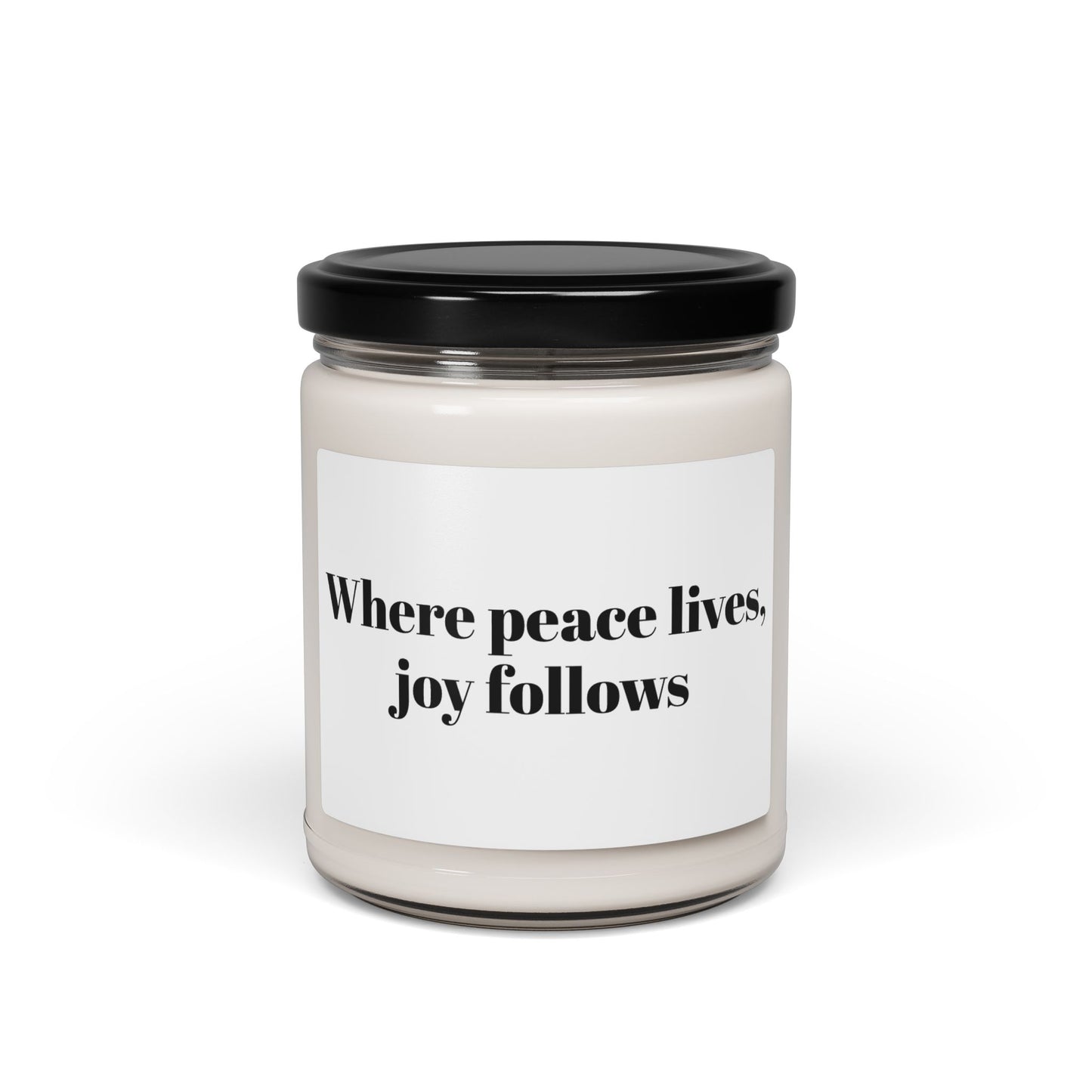 Where Peace Lives Scented Soy Candle, 9oz