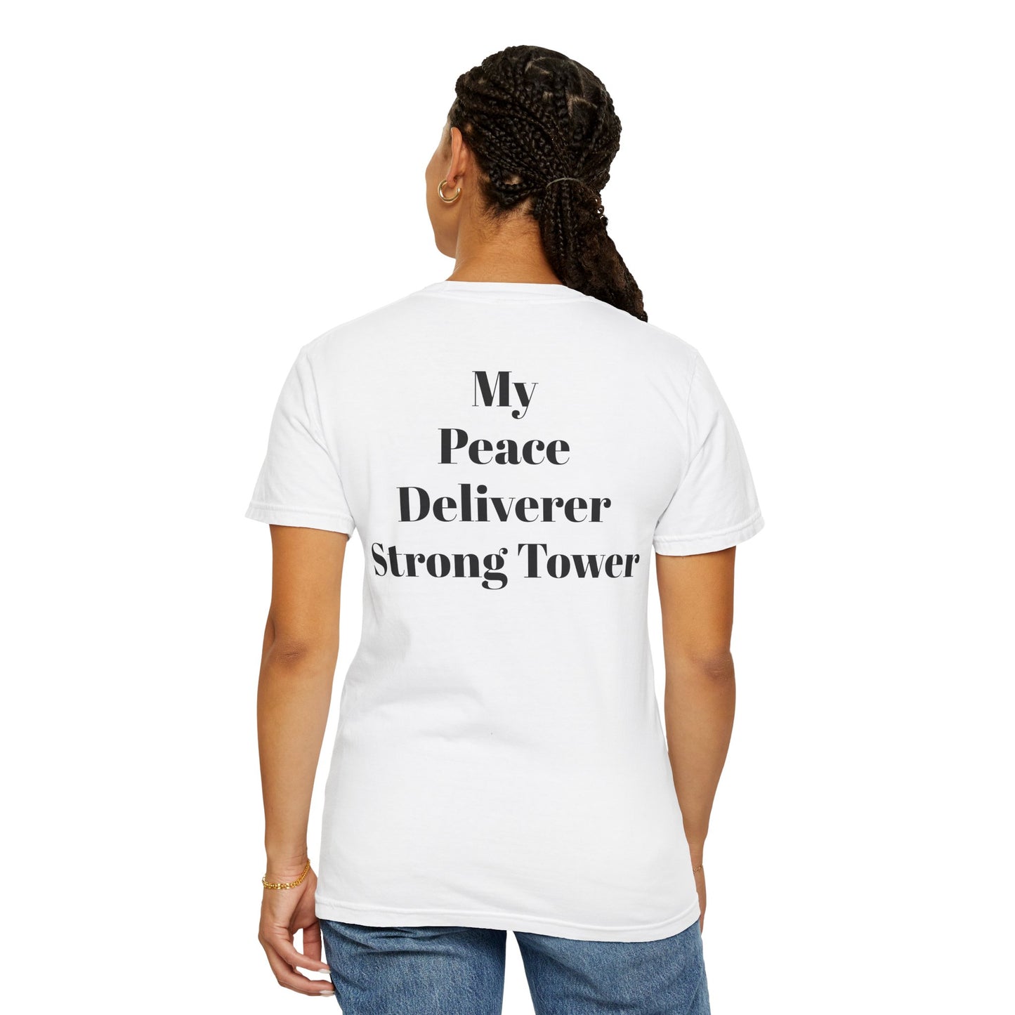 My God Is... My... Inspirational Unisex T-Shirt - Faith-Based Tee for Everyday Inspiration, Gift for Spiritual Growth, Casual Wear