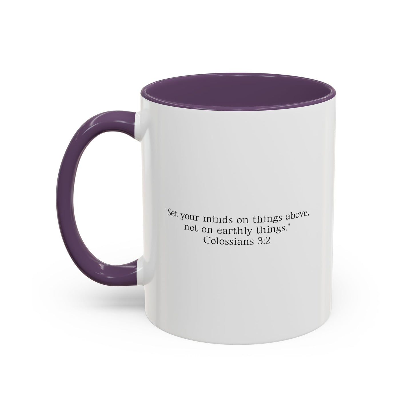 Live with Eternity in Mind Make Godly Choices Mug — Inspirational Religious Accent Mug