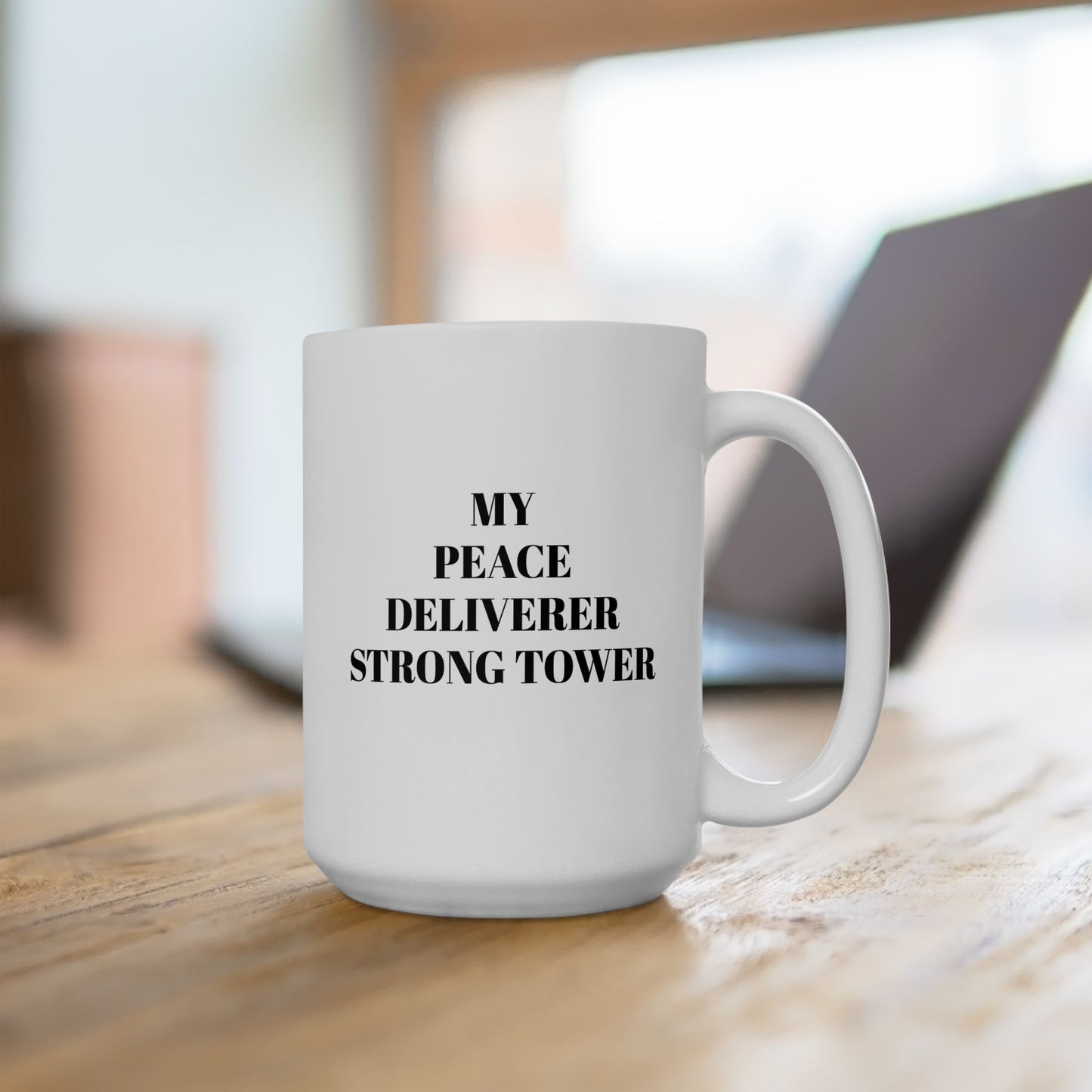 My God Is... My... Inspirational Ceramic Mug | Gift for Christians | Encouragement Mug | Faith-Based Home Decor