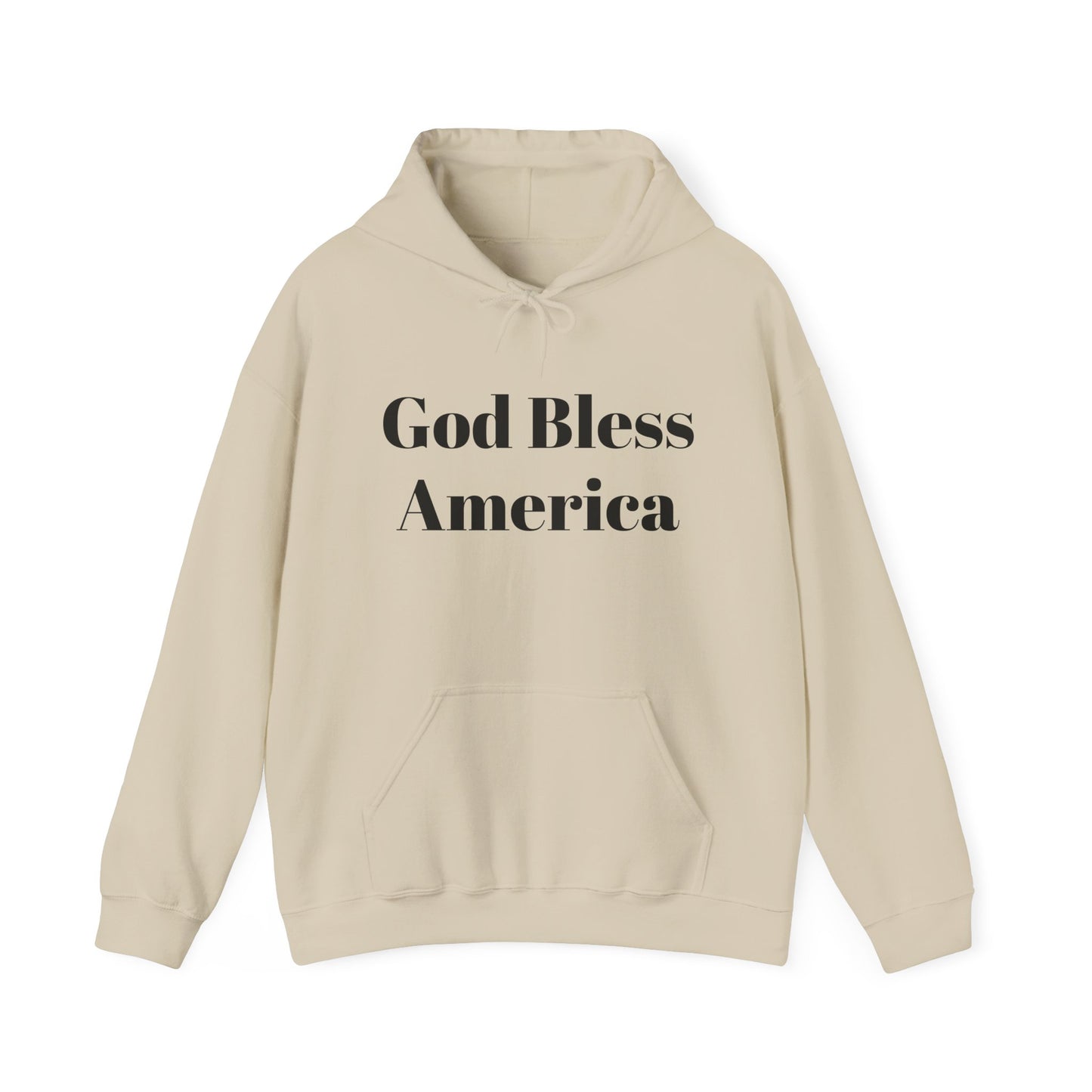 God Bless America Hoodie – Patriotic USA Graphic Hooded Sweatshirt