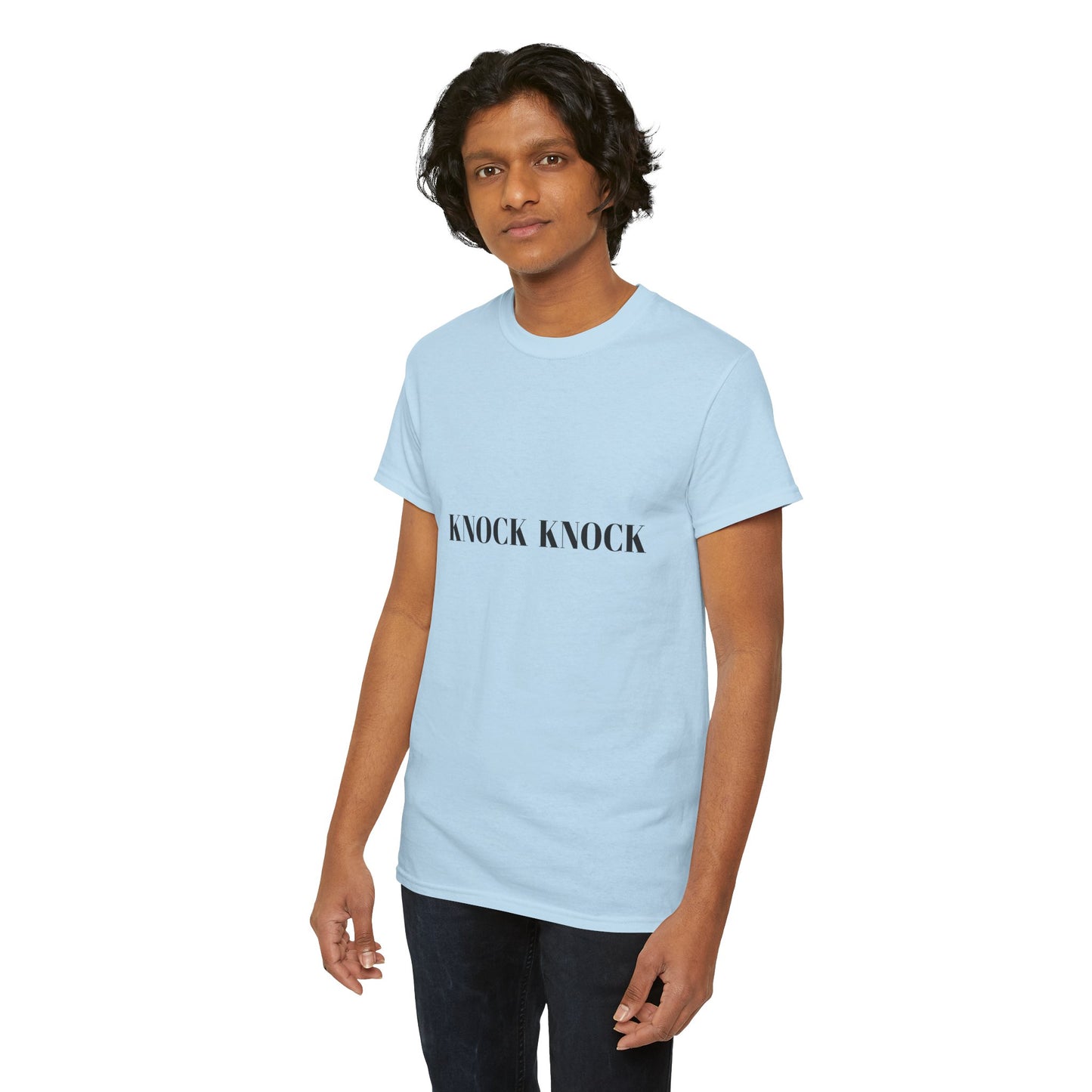Dad Joke T‑Shirt — “Knock Knock… Who’s There? Only the Best Dad Ever”