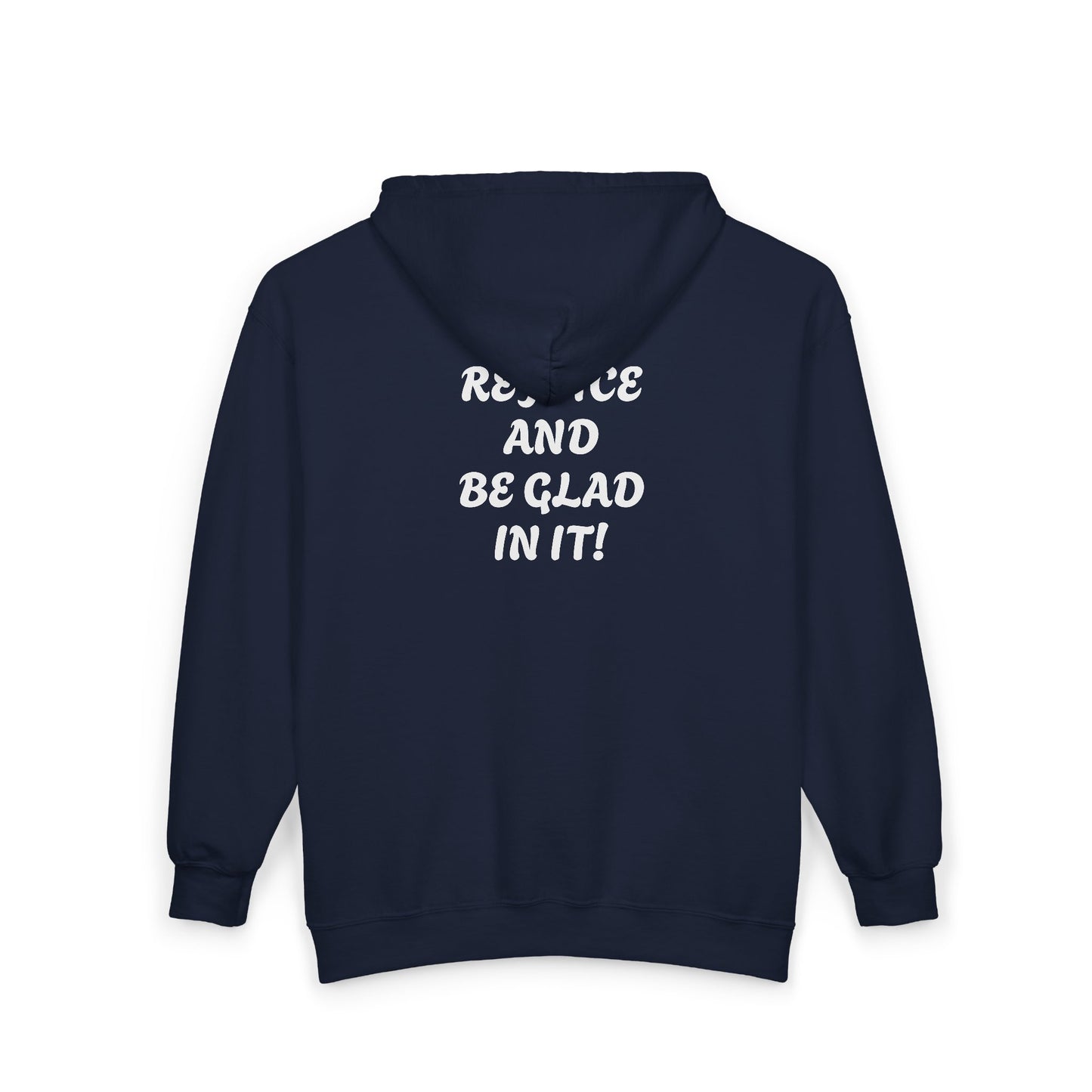 This is the day the Lord has made | Faith-Inspired Full Zip Hoodie, Inspirational Apparel, Religious Sweatshirt, Cozy Spiritual Gift, Bible Verse Hoodie, Christian Fashion