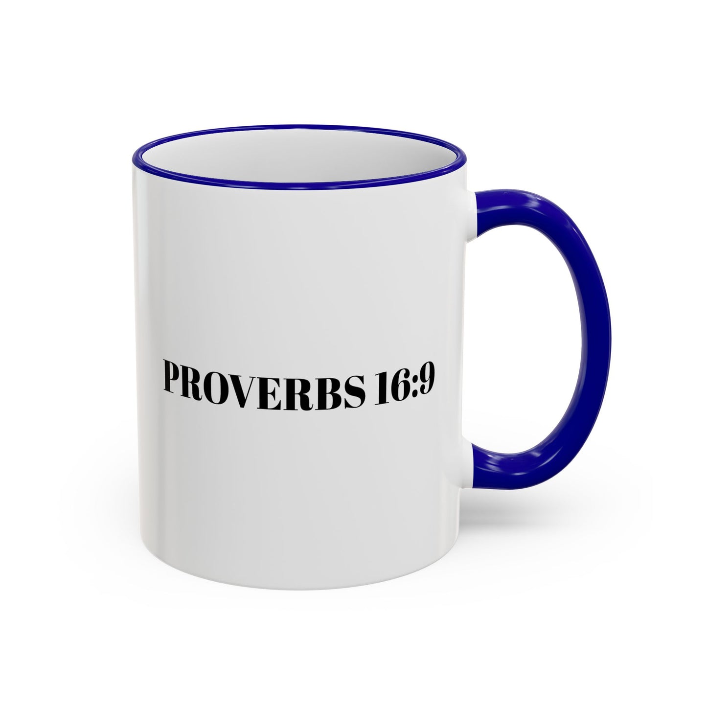 Not My Way But Yahweh | Accent Rim Mug — Faith-Inspired Scripture Coffee Cup (11oz, 15oz)