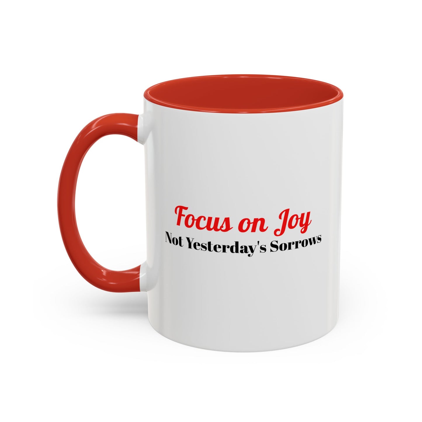 Psalm 30:5 Accent Coffee Mug – Inspirational Christian Scripture Tea Cup