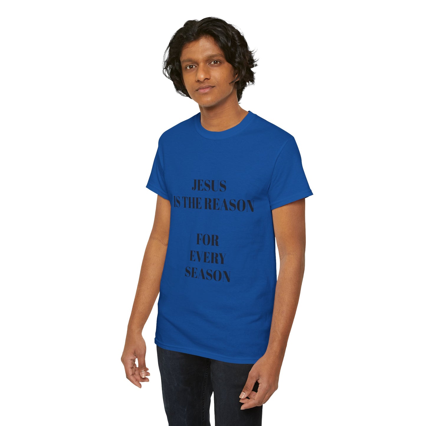 "Jesus Is the Reason for Every Season" | Hebrews 13:8 Faith Tee