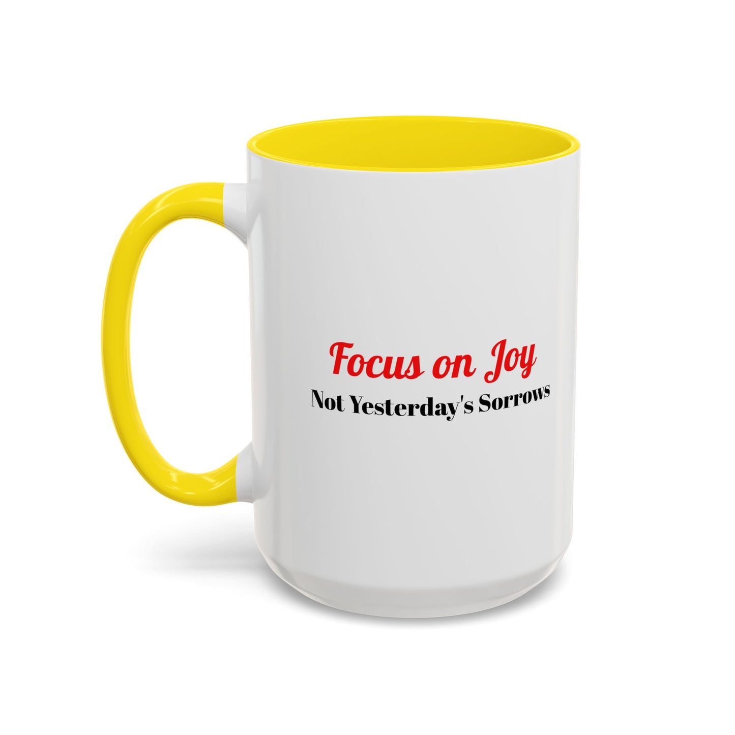 Psalm 30:5 Accent Coffee Mug – Inspirational Christian Scripture Tea Cup
