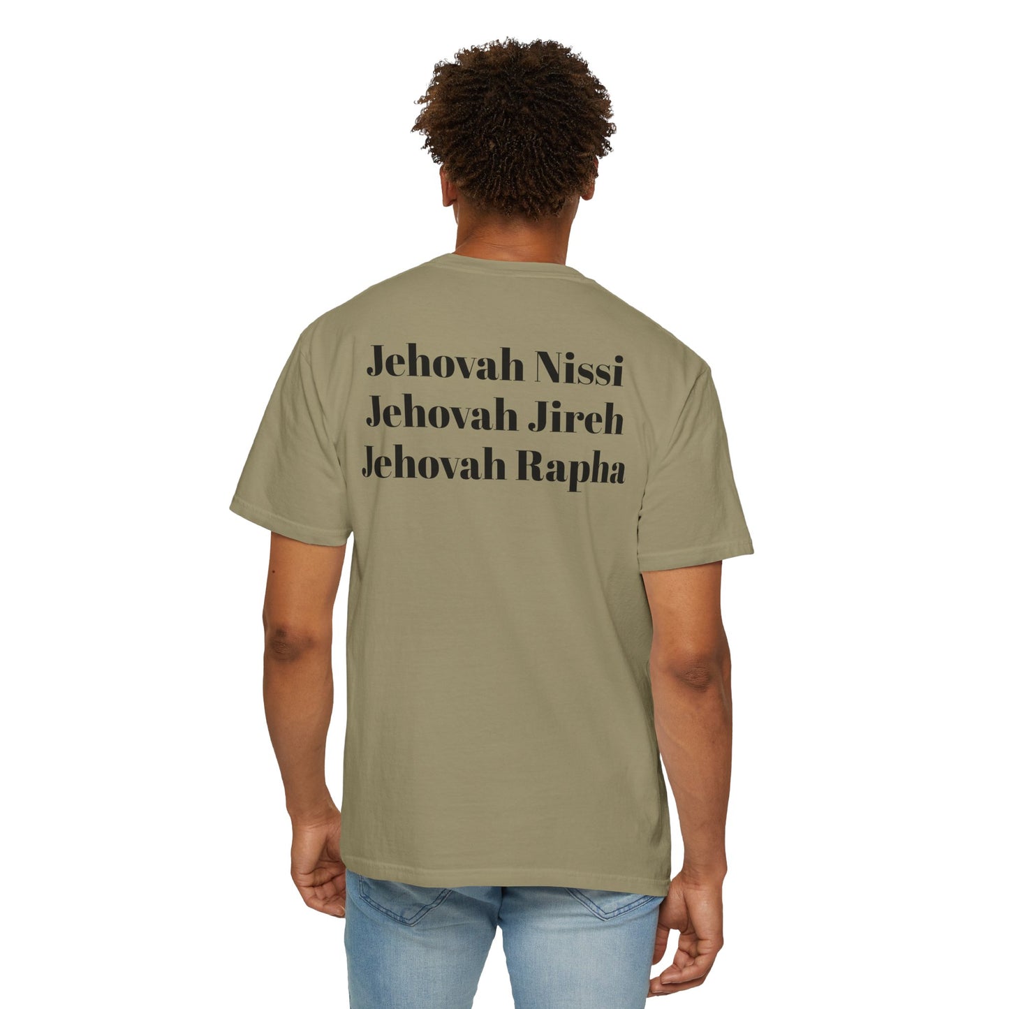 My God Is... Jehovah... Inspirational Unisex T-Shirt - Faith-Based Tee for Everyday Inspiration, Gift for Spiritual Growth, Casual Wear