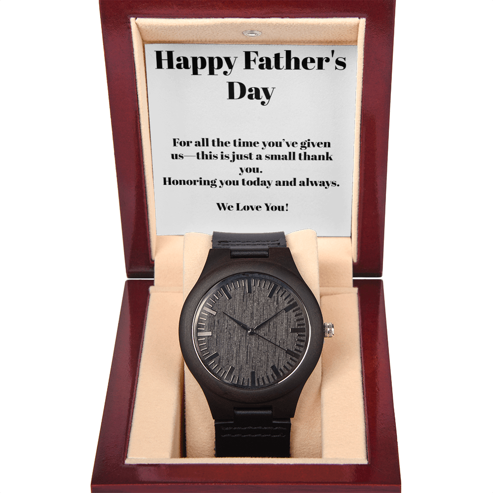 Wooden Timepiece Watch