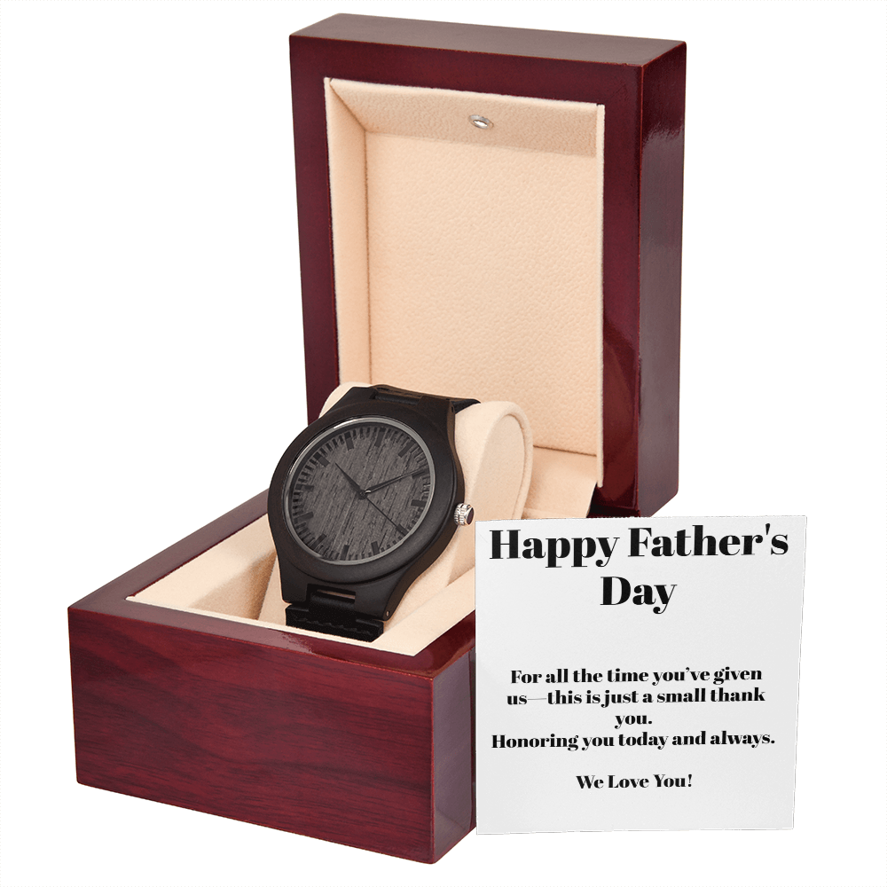 Wooden Timepiece Watch