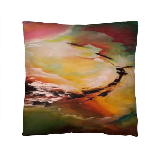 When light breaks through the storm | Classic Pillow | Artwork by Terrence Lewis