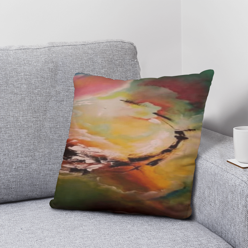 When light breaks through the storm | Classic Pillow | Artwork by Terrence Lewis