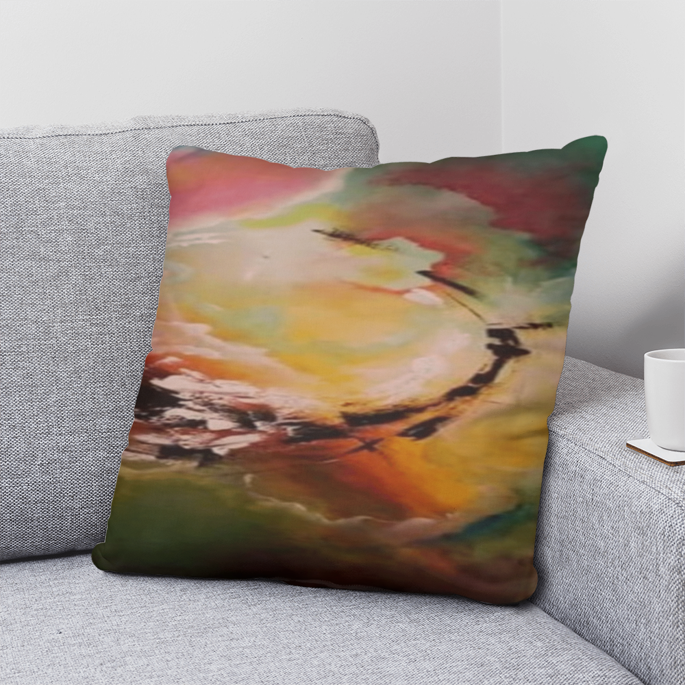 When light breaks through the storm | Classic Pillow | Artwork by Terrence Lewis