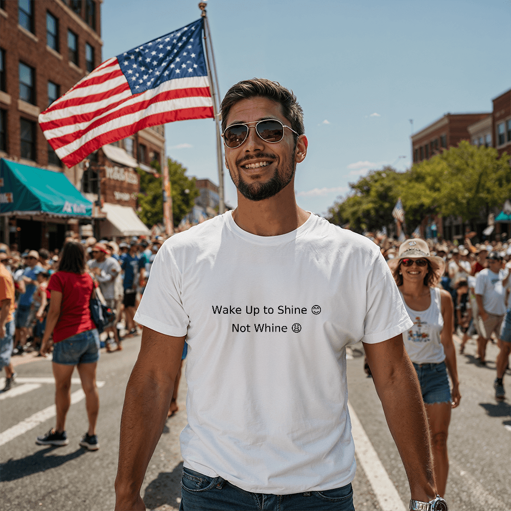 Wake Up to Shine Not Whine T-Shirt