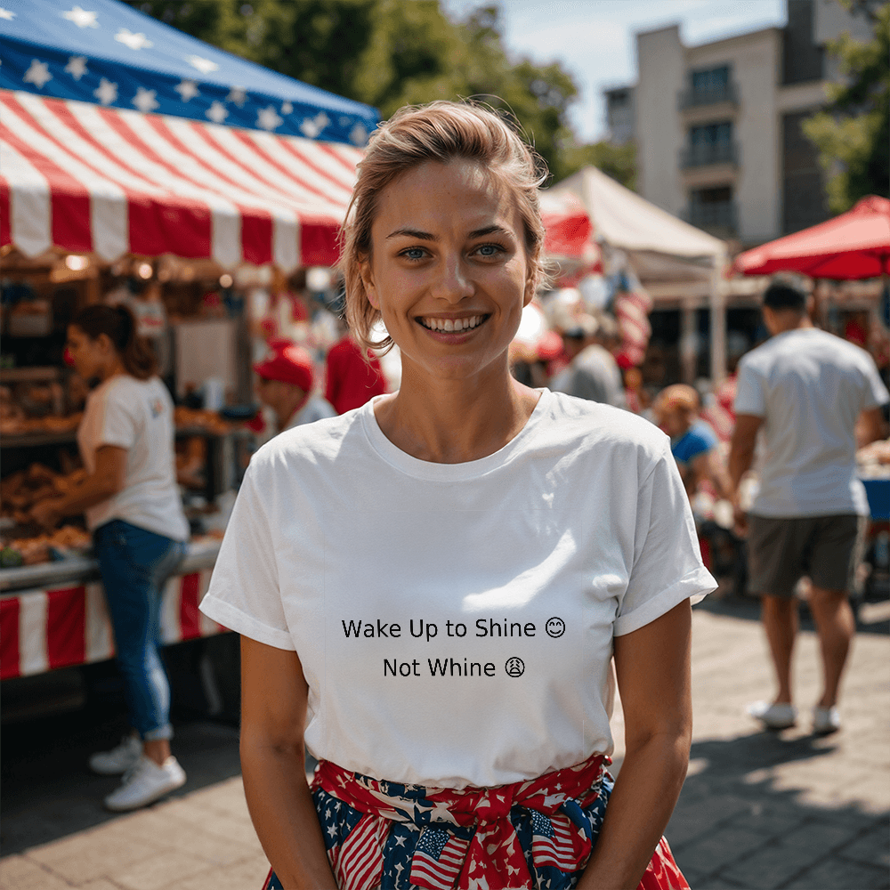 Wake Up to Shine Not Whine T-Shirt